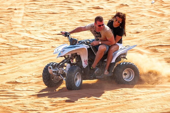 Morning Desert Safari Dune Bashing Sand Boarding With Quad Bike - Dune Bashing Adventure