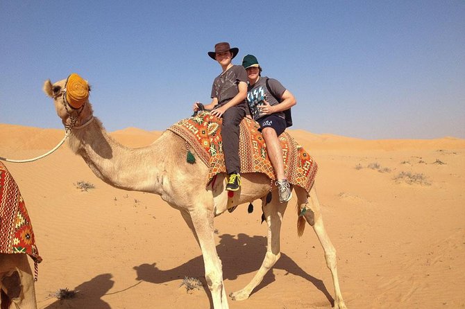 Morning Dubai Desert Safari With Dune Bashing, Camel Riding Dubai - Included Activities