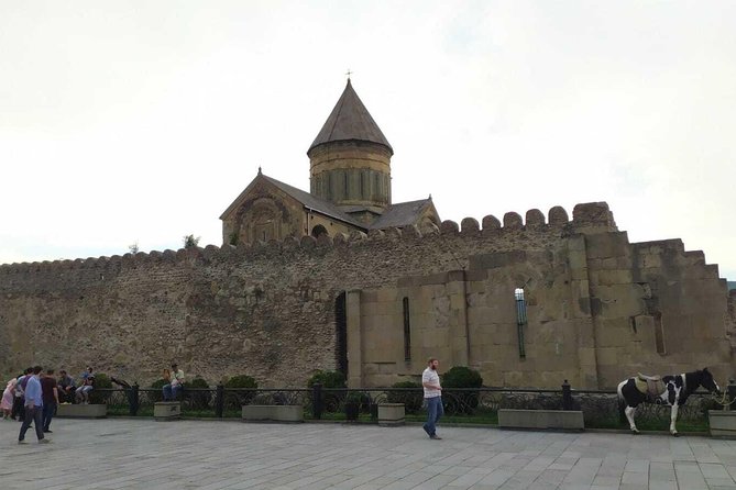 Mtskheta-Jvari-Gori-Uplistsikhe-Stalins Museum All Inclusive Tour - Jvari Monastery Experience