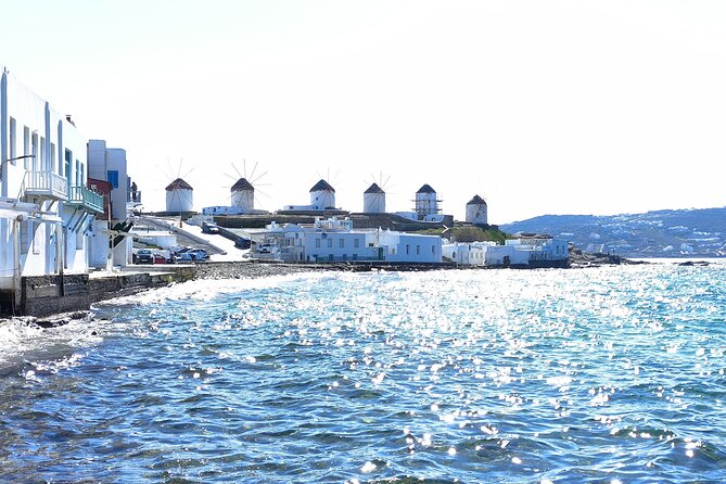 Mykonos Semi Private Bus Tour in English Spanish - Meeting and Pickup Information