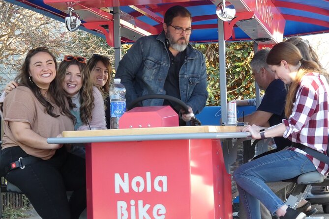 New Orleans Party Bike Bar Tour: Murals, History and Bar Hop - Meeting and End Points