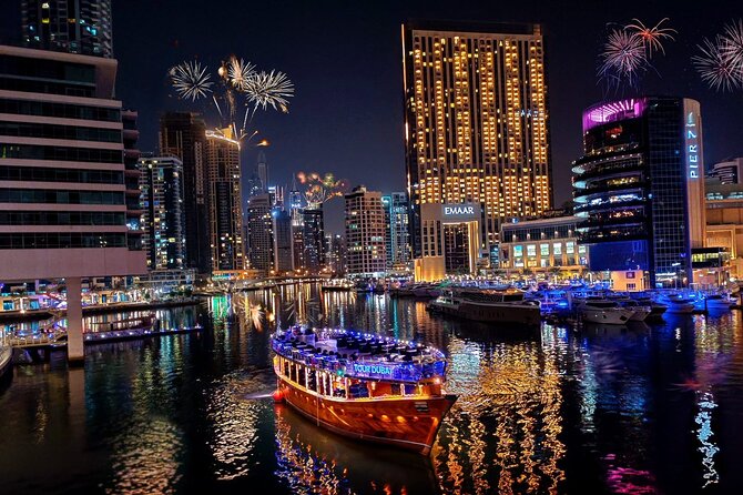 New Years Eve Marina Dinner Dhow Cruise With Unlimited Alcohol - Dining and Drinking on the New Years Eve Cruise
