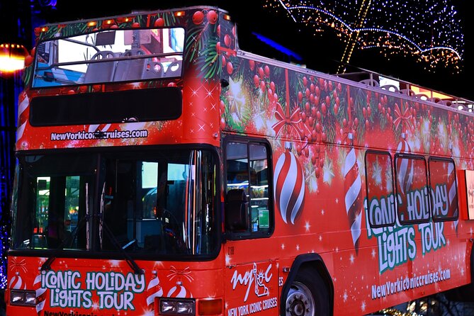 NYC Holiday Lights Christmas Sightseeing Bus Tour With Gifts - Inclusions and Accessibility