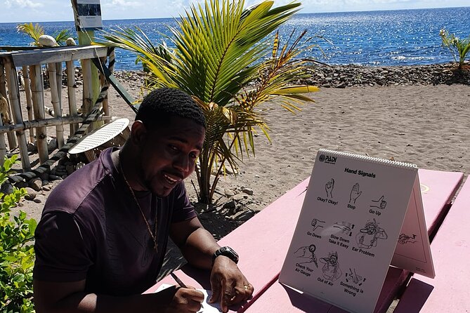 PADI Discover Scuba Diving at Champagne Reef Dominica - Group Size and Participant Limit