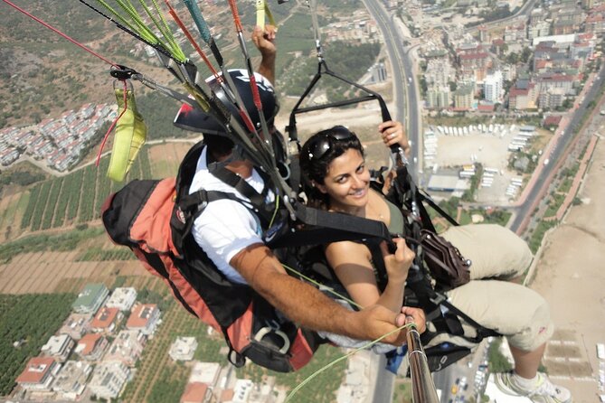 Paragliding Experience W/Swimming at Cleopatra Beach F/Side - Meeting Point and Pickup Details