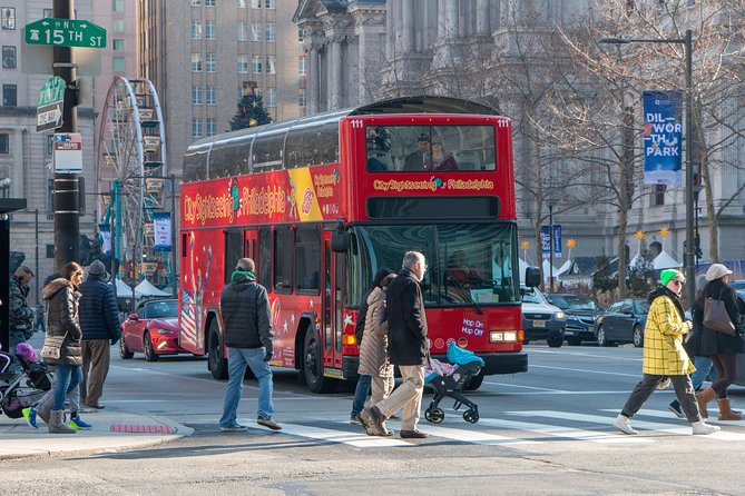 Philadelphia Double Decker Sightseeing Tour & Campos Cheesesteak Combo - Schedule and Pickup