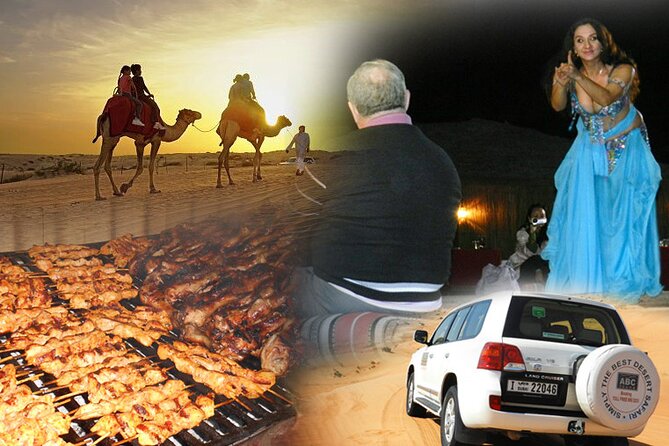 Premium Red Dune Desert Safari,Bbq Dinner, Camel Ride, Live Show at Majilis Camp - Thrilling Dune Bashing Adventure