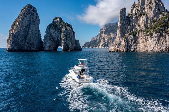 Private Boat Excursion From Sorrento to Capri and Faraglioni - Included Amenities and Features