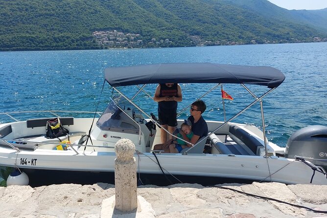 Private Boat Tour- Kotor-Our Lady of the Rocks- Blue Cave- Up to 9 People - Whats Included