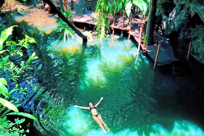 Private Cozumel Jeep Tour & Jade Caverns Cenote: All-Inclusive - Meeting and Pickup