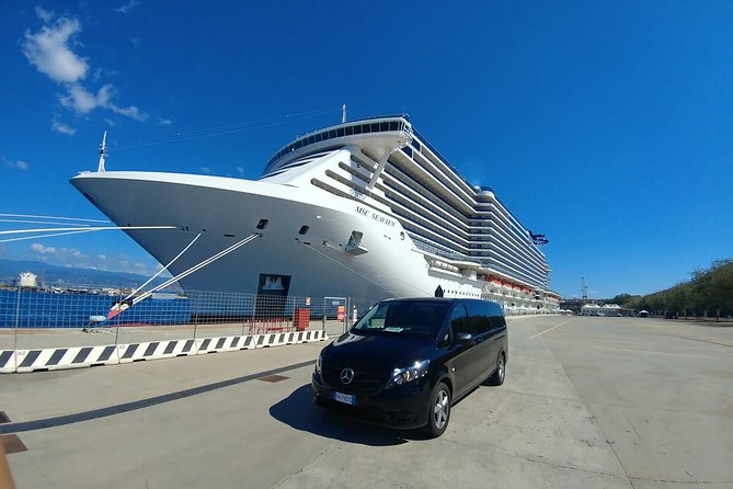 PRIVATE EXCURSION From CATANIA Cruise Port or City to TAORMINA and CASTELMOLA - Pickup Information