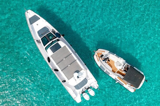Private Luxury Boat Half Day Tour Paros Antiparos and Blue Lagoon - Included in the Price