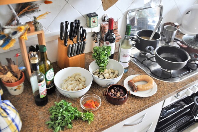 Private Market Tour and Portuguese Cooking in a Local Lisbon Home - Learning Traditional Family Recipes
