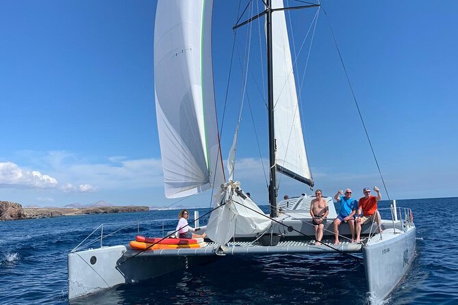Private Sailing Tour on Board a Racing Catamaran From Playa Blanca - Inclusions