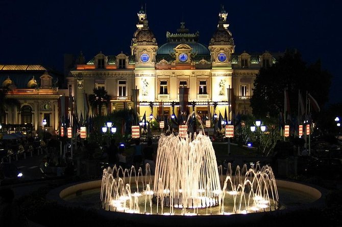 Private Tour of Monte Carlo by Night From Nice - Inclusion Details
