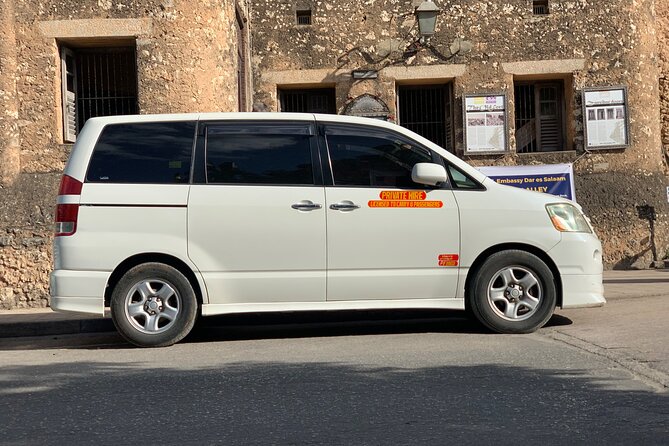 Private Transfer by Car in Zanzibar - Inclusions of the Service