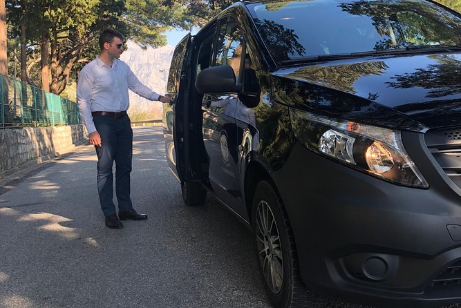 Private Transfer Tivat/Kotor/Budva-Podgorica - Pricing Structure and Costs
