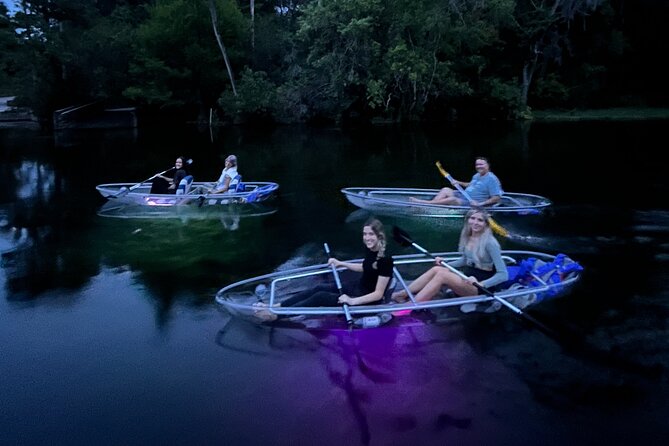 Rainbow Springs: Clear Kayak Sunset & Glow Tour - Health and Safety Information