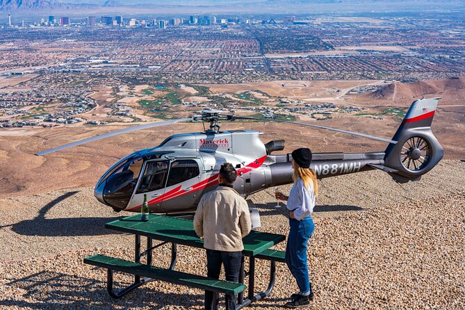 Red Rock Canyon Helicopter Tour With Landing and Champagne Toast - Inclusions and Logistics