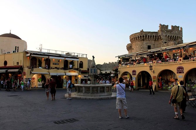Rhodes Old City by Night Review - Pickup and Departure Information