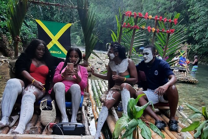 River Rafting Limestone Massage and Shopping Tour in Montego Bay - Thrilling River Rafting