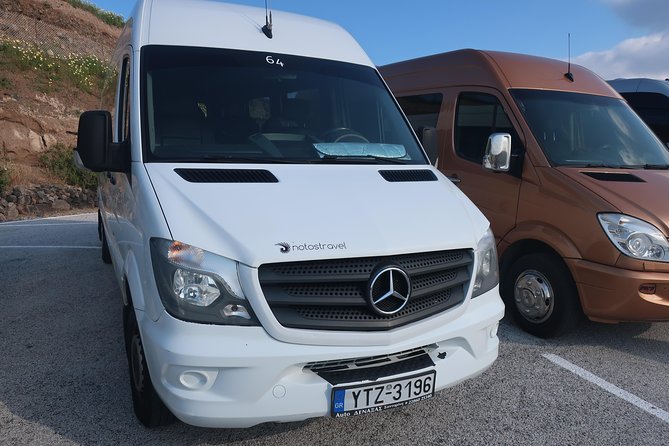 Santorini Private Arrival Transfer - Inclusions and Accessibility