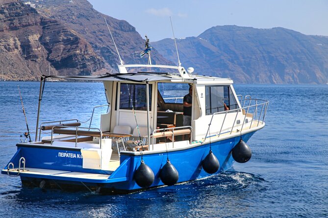 Santorini Private Cruise Sightseeing Tour With BBQ and Drinks - Tour Details