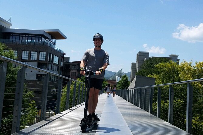 Scooter Tour (A.K.A. Little Vehicle) of Chattanooga in USA (1hr) - Inclusions and Equipment Provided