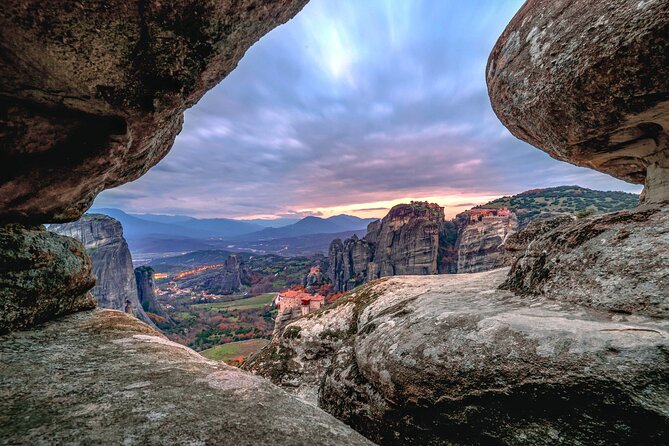 Secret Caves of Meteora - Sunset Hike - Scenic Viewpoints for Sunset