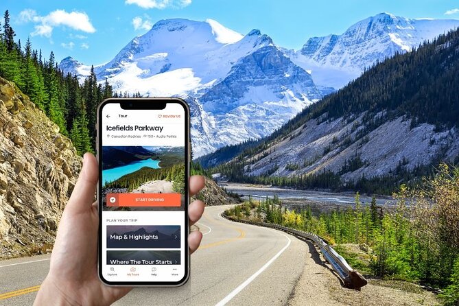 Self-Guided Audio Driving Tour in Icefields Parkway - Meeting and Pickup