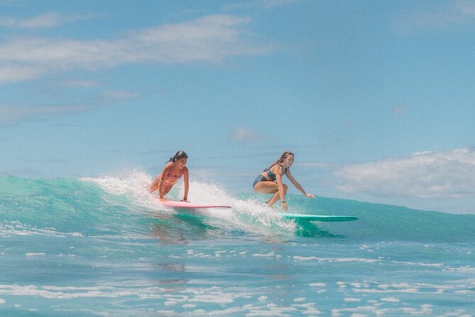 Semi Private Surfing Lesson 2 Hrs - Whats Included