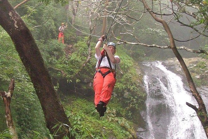 Shore Excursion Zipline Over 11 Waterfalls /Caldera Port - Included Amenities