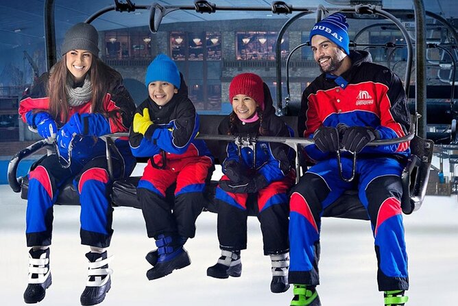 Ski Dubai Entry Tickets - Chairlift and Zipline