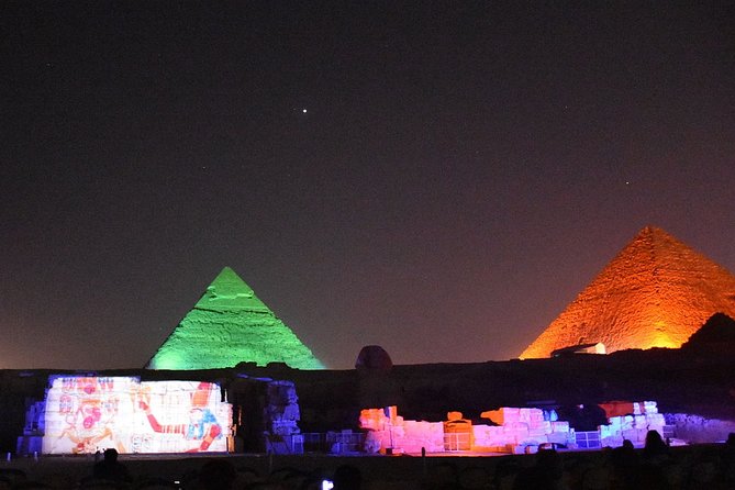 Sound and Light Show at Giza Pyramids Including Private Transfer From Cairo - Transportation and Pickup Details