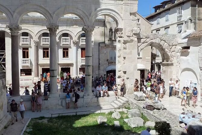 Split Old City Diocletian Palace Group Walking Tour - Meeting and Pickup