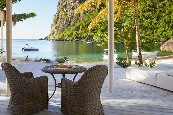 St Lucia Airport to Sugar Beach Resort - Departure and Arrival Locations