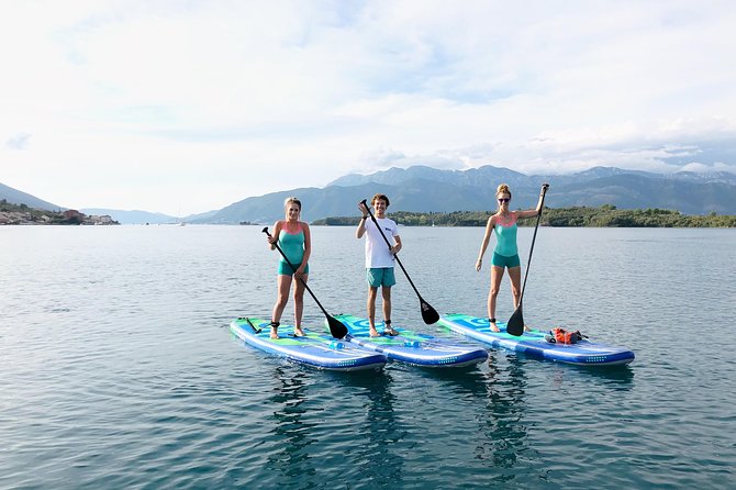 Stand-Up-Paddle Board at Bay of Kotor From Tivat or Kotor - Discovering the Solila Nature Reserve