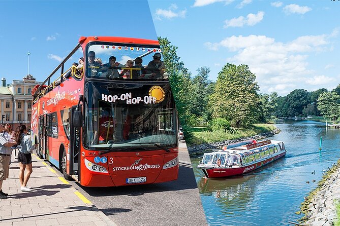 Stockholm Hop-On Hop-Off Bus & Boat - Bus and Boat Schedule