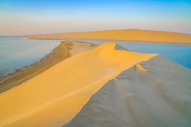 Sunrise or Sunset , Desert Safari Tour in Heart of Qatar - Savoring Traditional Beverages and Delicacies