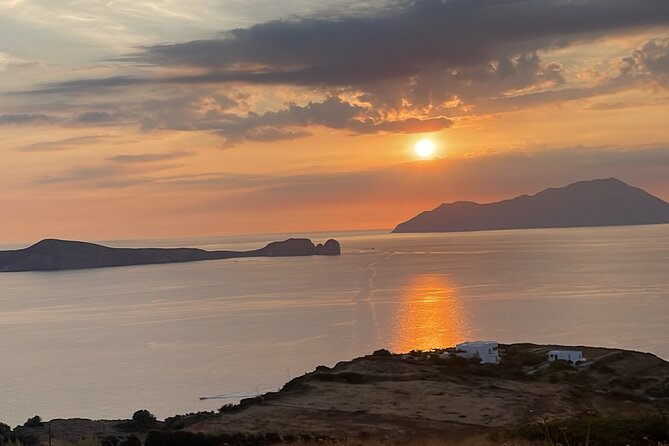 Sunset E-Bike Tour Milos Highlights With Greek Mezes - Roman Theater and Coastal Vistas