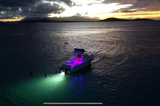 Sunset on an Island in a Private Boat - Meeting and Pickup