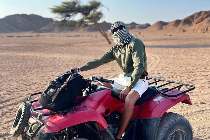 Super Safari, Quad, Jeep, Bedouin, Dinner & Party : Marsa Alam - Quad Biking Through the Desert