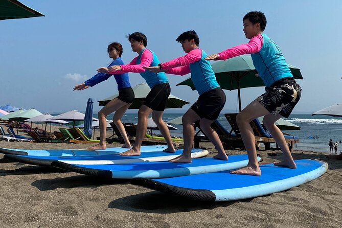 Surf Lesson | Energy Surfschool Bali - Meeting and End Points