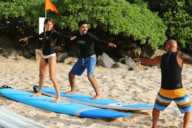 Surf Lessons on the North Shore Great for Families and All Ages - Meeting Location Details