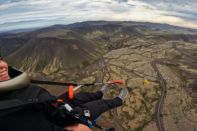 Tandem Paragliding Over the Rugged Lava Fields at Blue Mountains - Pricing and Booking Information