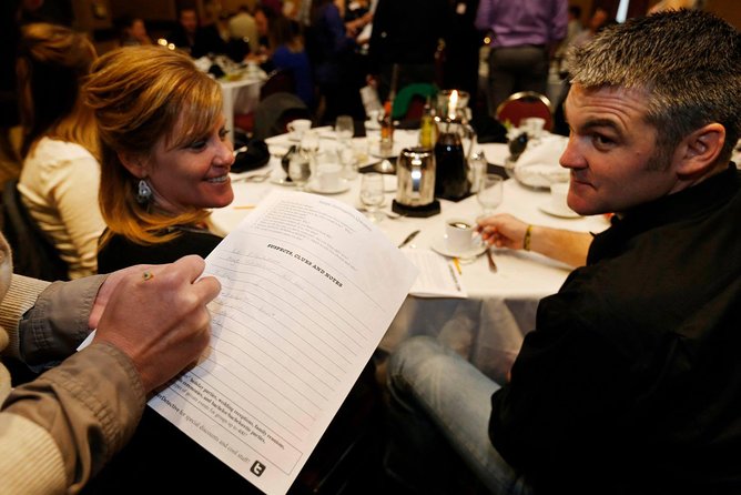 The Dinner Detective Murder Mystery Show - Oklahoma City, OK - Pricing and Menu
