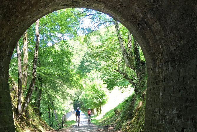 The Train Track Trail Mountain Bike Ride - Private Experience - Basque Countryside Scenic Views