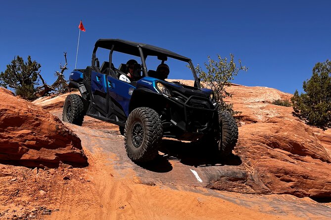 U-Drive UTV Guided Hells Revenge Adventure Moabs Original - Safety Gear and Accessibility Details
