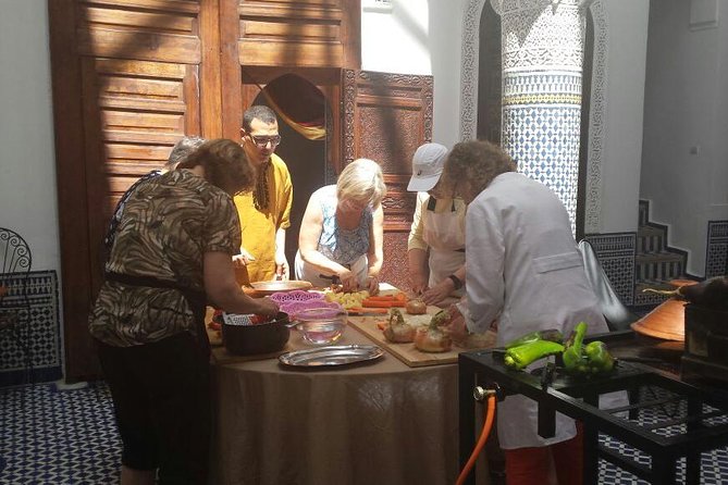 Unforgettable Fes Cooking Class With a Local - Preparing the Authentic Meal