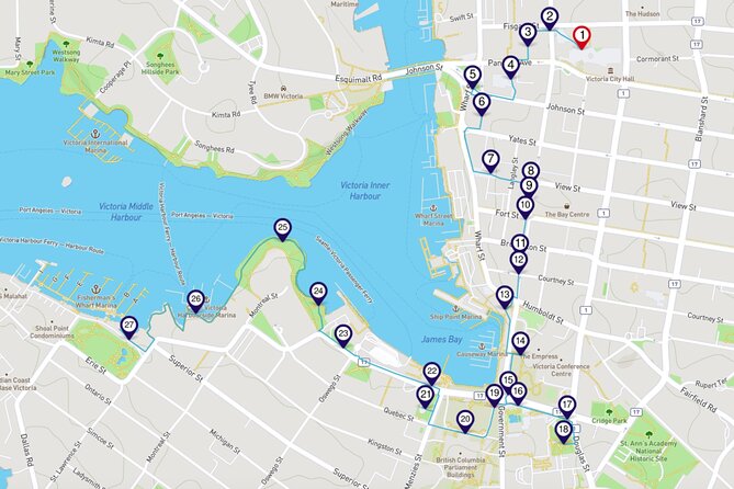 Victoria Harbour: a Smartphone Audio Walking Tour - Booking Information